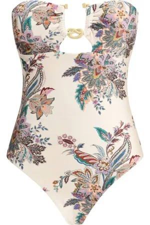ZIMMERMANN Femme, Maillots de bain, Multicolore, Taille: 38 FR Maillot de bain Rhiannon Knot