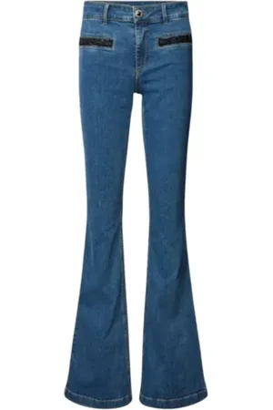 Liu Jo Femme, Jeans, Bleu, Taille: W28 Jean évasé taille haute