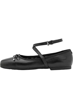Michael Kors Femme, Chaussures, Noir, Taille: 38 EU Élégantes Ballerines pour Femmes