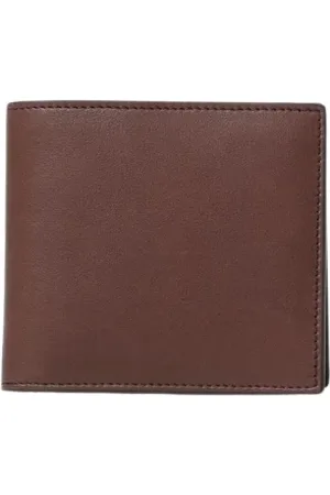 Thom Browne Homme, Accessoires, Brun, Taille: ONE Size Portefeuille Homme en Cuir
