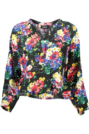 Desigual Femme, Blouses et Chemises, Multicolore, Taille: 38 FR Blouses