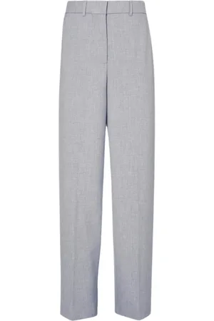 Liu Jo Femme, Pantalons, Gris, Taille: 40 FR Pantalon Chino Classique en Gris
