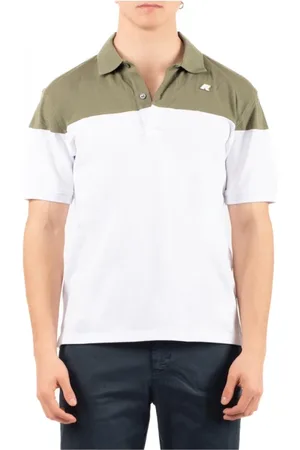 K-Way Homme, Tops, Blanc, Taille: XL Veste Polo Élégante pour Homme