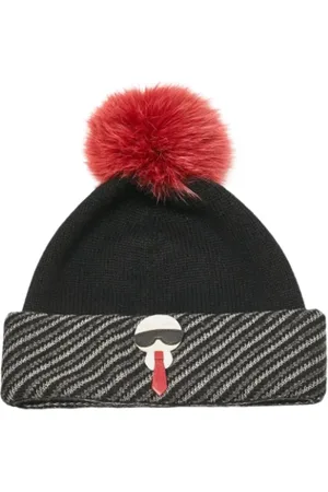 Fendi Homme, Pre-owned, Noir, Taille: ONE Size Pre-owned Tissu chapeaux