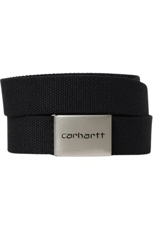Carhartt Homme, Accessoires, Noir, Taille: ONE Size Ceinture Webbing Noire Accessoire Décontracté