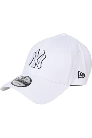 New Era Homme, Accessoires, Blanc, Taille: ONE Size Casquette de baseball NY Yankees Blanche
