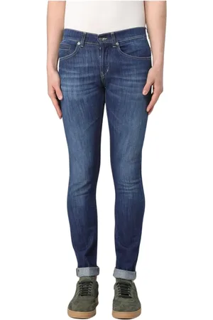 Dondup Homme, Jeans, Bleu, Taille: W29 Jeans Distressed Élégants