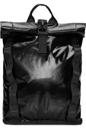 Rains Unisex, Sacs, Noir, Taille: ONE Size Sac à dos Rolltop Nordic