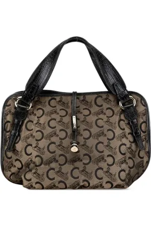 Céline Femme, Pre-owned, Vert, Taille: ONE Size Pre-owned Toile sacs-celine
