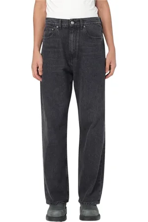 OUR LEGACY Homme, Jeans, Gris, Taille: W32 Jean noir droit moderne