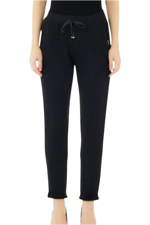 Liu Jo Femme, Pantalons, Noir, Taille: 36 FR Pantalon Basic Noir