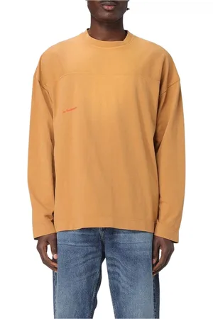 J.W.Anderson Homme, Sweatshirts et sweats à capuche, Brun, Taille: S T-shirt de luxe à col rond