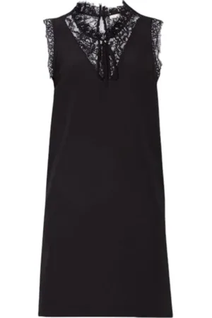 Liu Jo Femme, Robes, Noir, Taille: 34 FR Robe Courte Femme