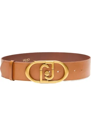Liu Jo Femme, Accessoires, Brun, Taille: L Ceinture en cuir élégante avec boucle réglable