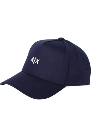 Armani Exchange Homme, Accessoires, Bleu, Taille: ONE Size Casquette de baseball avec logo brodé