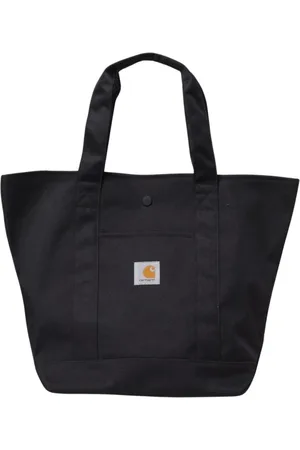 Carhartt Homme, Sacs, Noir, Taille: ONE Size Sac fourre-tout en toile élégant