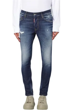 Dsquared2 Homme, Jeans, Bleu, Taille: M Jean Skater Cool Déchiré Homme Bleu