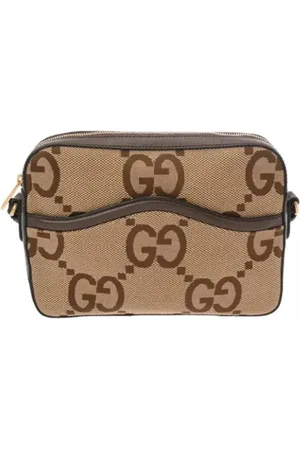 Gucci Homme, Pre-owned, Brun, Taille: ONE Size Pre-owned Toile sacs-gucci