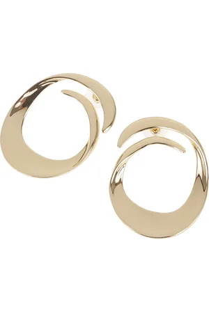 Self-Portrait Femme, Accessoires, Jaune, Taille: ONE Size Boucles d