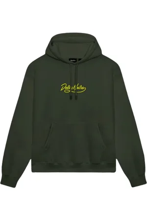 DOLLY NOIRE Homme, Sweatshirts et sweats à capuche, Vert, Taille: L Sweat à capuche Forest Night