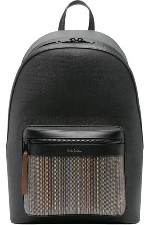 Paul Smith Homme, Sacs, Noir, Taille: ONE Size Sac à dos à rayures pour un usage quotidien