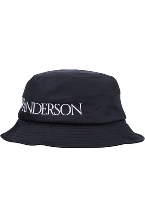 J.W.Anderson Homme, Accessoires, Noir, Taille: M Élégant chapeau seau en nylon