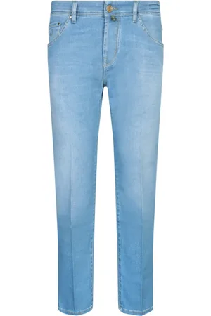 Jacob Cohen Homme, Jeans, Bleu, Taille: W32 Jean bleu coupe carotte