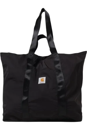 Carhartt Homme, Sacs, Noir, Taille: ONE Size Sac Fourre-Tout Pliable en Nylon Noir