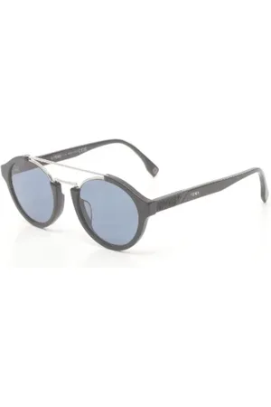 Fendi Femme, Pre-owned, Noir, Taille: ONE Size Pre-owned Plastique lunettes-de-soleil