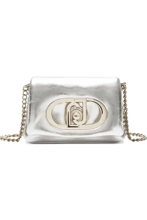 Liu Jo Femme, Sacs, Gris, Taille: ONE Size Sac à Bandoulière Chic avec Chaîne
