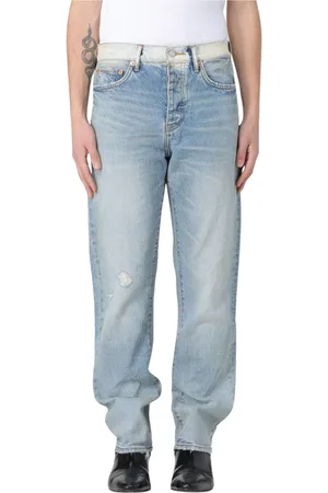 Purple Brand Homme, Jeans, Bleu, Taille: W32 Jeans Détente Indigo pour Homme