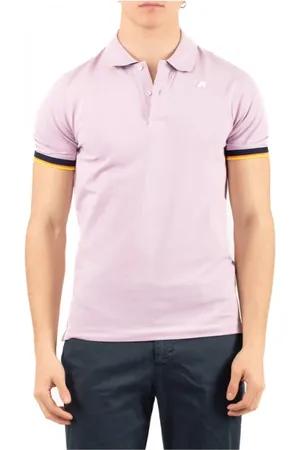 K-Way Homme, Tops, Violet, Taille: L Veste Polo Élégante pour Homme