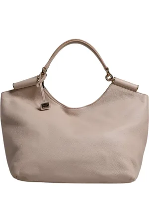 Dolce & Gabbana Femme, Sacs, Rose, Taille: ONE Size Sac fourre-tout en cuir de cerf rose clair