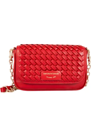 Emporio Armani Femme, Sacs, Rouge, Taille: ONE Size Tissu en polyester avec revêtement en polyuréthane