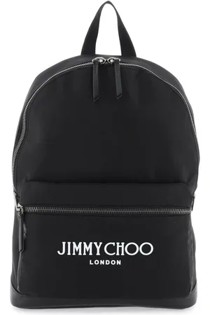 Jimmy Choo Homme, Sacs, Noir, Taille: ONE Size Sac à dos en nylon 