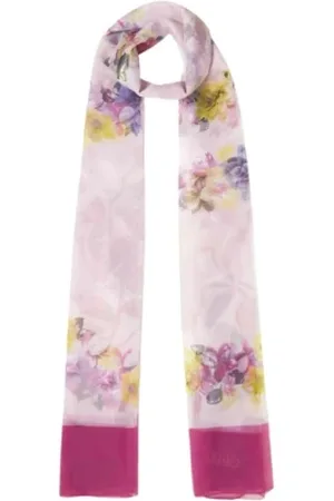 Liu Jo Femme, Accessoires, Rose, Taille: ONE Size Fleur Logo Stola Maxi