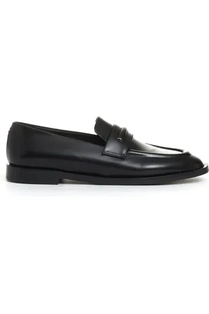 HALMANERA Femme, Chaussures, Noir, Taille: 36 1/2 EU Mocassins Noirs pour Femmes