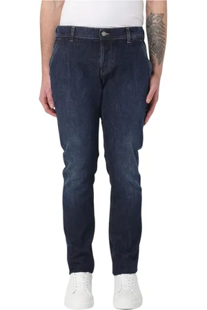 Dondup Homme, Jeans, Bleu, Taille: W36 Jean Straight Leg Moderne pour Homme