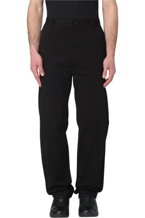 Belstaff Homme, Pantalons, Noir, Taille: W32 Pantalon noir élégant à jambe droite