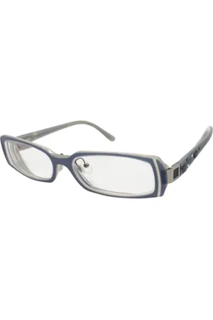 Bvlgari Femme, Pre-owned, Bleu, Taille: ONE Size Pre-owned Plastique lunettes-de-soleil