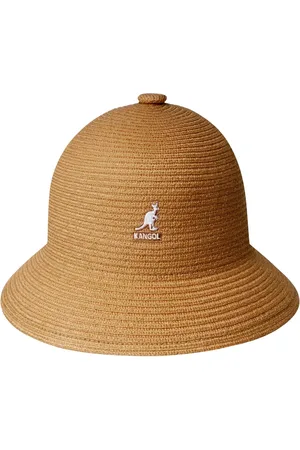Kangol Homme, Accessoires, , Taille: M Chapeau de pêcheur en lin avec logo brodé