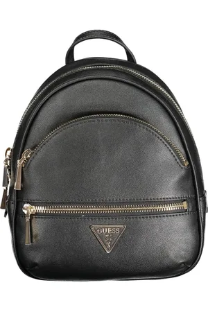 Guess Femme, Sacs, Noir, Taille: ONE Size Sac à dos en polyéthylène noir avec style Manhattan