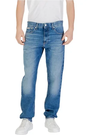 Calvin Klein Homme, Jeans, Bleu, Taille: W32 L32 Jean Slim Fit Léger Lavage
