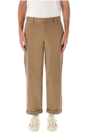 Golden Goose Homme, Pantalons, Brun, Taille: L Pantalon Chino Skate Beige Kaki