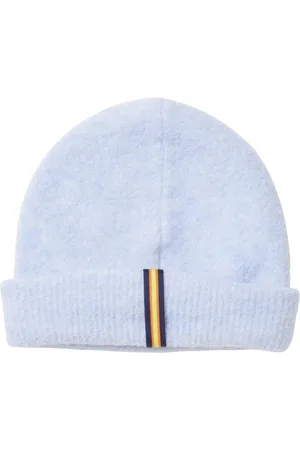 K-Way Homme, Accessoires, Bleu, Taille: ONE Size Bonnet en Tricot à Rayures