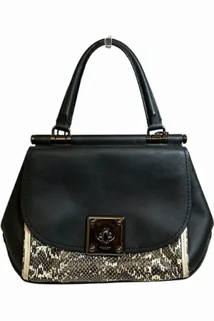 Coach Femme, Pre-owned, Noir, Taille: ONE Size Pre-owned Cuir sacs-main