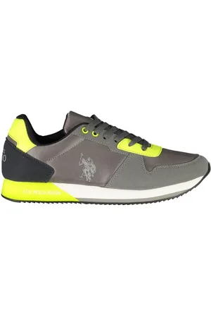 U.S. Polo Assn. Homme, Chaussures, Gris, Taille: 42 EU Baskets de Sport Grises à Lacets