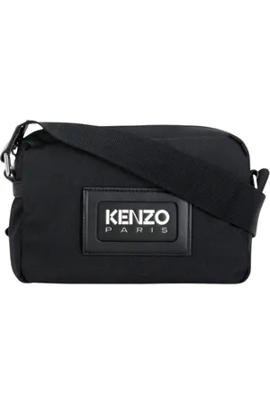 Kenzo Homme, Sacs, Noir, Taille: ONE Size Sac bandoulière élégant