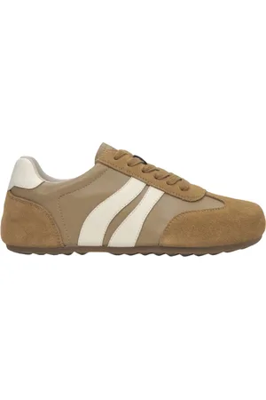 Estro Femme, Chaussures, Brun, Taille: 40 EU Baskets Marron Doux pour Femmes en Velours et Cuir