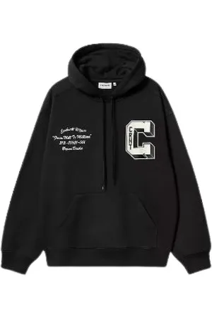 Carhartt Homme, Sweatshirts et sweats à capuche, Noir, Taille: M Collection de Pulls Noirs